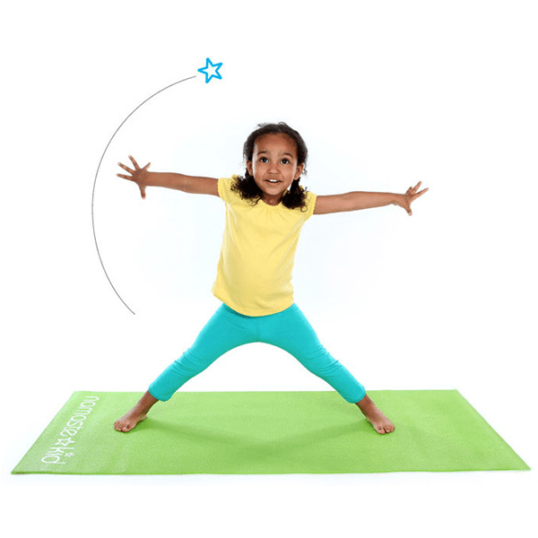 Apple Green Yoga Mat - Namaste Kid
