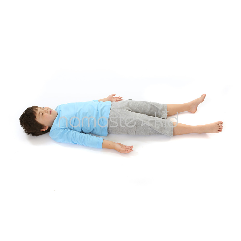 Savasana or corpse pose looks very simple, but it can be difficult for some.