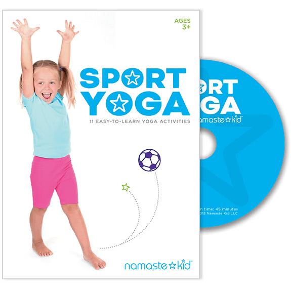 Yoga for Kids DVD, mat, bag, poster, stickers
